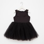 Платье для девочки MINAKU: PartyDress цвет чёрный, рост 110 - Фото 5