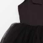 Платье для девочки MINAKU: PartyDress цвет чёрный, рост 110 - Фото 6