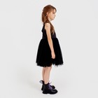 Платье для девочки MINAKU: PartyDress цвет чёрный, рост 116 - Фото 5