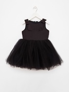 Платье нарядное для девочки MINAKU: PartyDress, однотонное, чёрное, рост 122 см - Фото 10