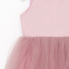 Платье для девочки MINAKU: PartyDress цвет пыльная роза, рост 110 см - Фото 2