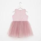Платье для девочки MINAKU: PartyDress цвет пыльная роза, рост 110 см - Фото 4
