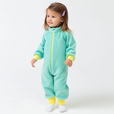 Комбинезон детский, мята, рост 92 см