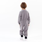 Комбинезон детский, цвет светло-серый, рост 104 см - Фото 6
