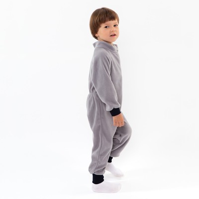 Комбинезон детский, цвет светло-серый, рост 110 см