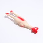 Игрушка "Курица", латекс, 32 см, микс цветов - Фото 1