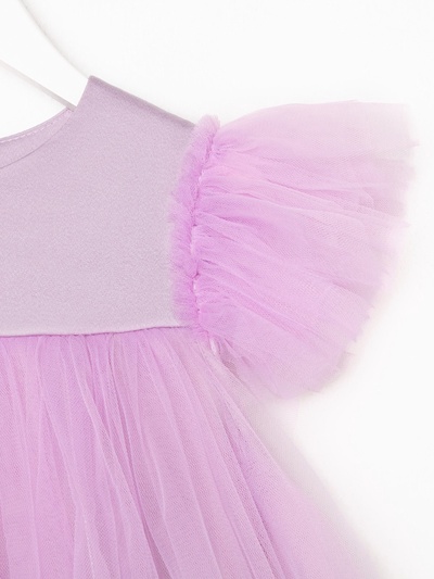 Платье нарядное для девочки KAFTAN с пышной юбкой, лиловое, рост 98-104 см