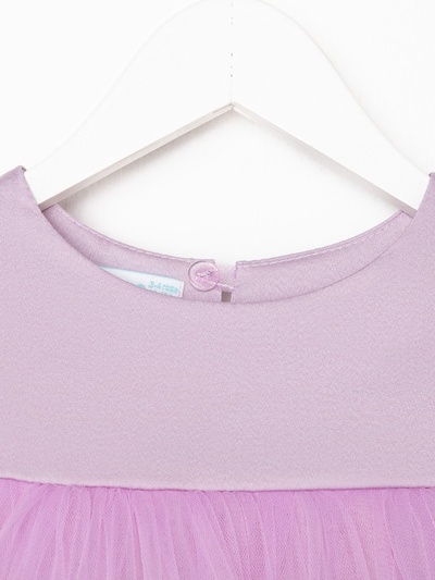 Платье нарядное для девочки KAFTAN с пышной юбкой, лиловое, рост 98-104 см