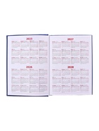 Ежедневник недатированный А5, 160 листов, искусственная кожа, «Вивелла», синий - Фото 7