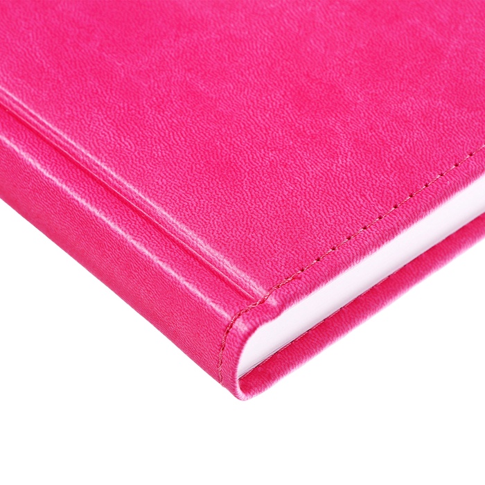 Ежедневник недатированный А5, 160 листов "Вивелла", обложка искусственная кожа, тёмно-розовый 6259833 - фото 16658417