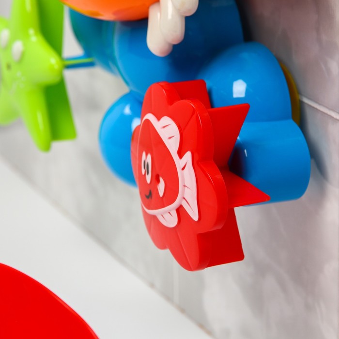 Набор игрушек для игры в ванне «Крабик- мельница», цвет МИКС 51898