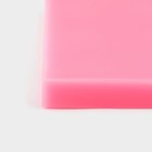 Молд для заливки «Букеты», силикон, 6 ячеек, 11.5×8×1.5 см, розовый - Фото 5