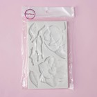 Молд для заливки Доляна «Магнолия», силикон, 8 ячеек, 19×11.3×1.2 см, белый - Фото 5