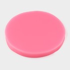 Молд для заливки «Цветочное ассорти», силикон, 5 ячеек, 10.5×1 см, розовый - Фото 3