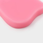 Молд Доляна «Белочка и орешки», силикон, 10×7×1,5 см, цвет розовый - Фото 4