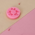 Молд Доляна «Бантики», силикон, 5,4×5,4×1 см, цвет МИКС - Фото 2