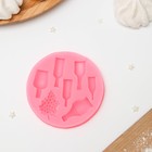 Молд «Страна вина», силикон, d=8,5 см, цвет МИКС - фото 24380892