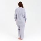 Рубашка женская MINAKU: Home collection цвет серый, р-р 50 - Фото 3