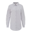 Рубашка женская MINAKU: Home collection цвет серый, р-р 50 - Фото 5