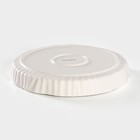 Тарелка обеденная Доляна «Коты-аристократы», d=21.5 см, фарфор, белая - Фото 3