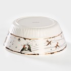 Салатник «Коты-аристократы», 2.15 л, d=23 см, фарфор, белый - Фото 3