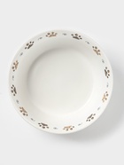 Салатник Доляна «Коты-аристократы», 450 мл, d=14 см, фарфор, белый - Фото 2