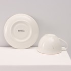 Сервиз чайный Доляна «Млечный путь», 15 предметов: 6 чашек 220 мл, 6 блюдец d=13.5 см, молочник 300 мл, сахарница 350 мл, чайник 1 л, фарфор, белый - Фото 15