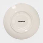 Сервиз чайный Доляна «Млечный путь», 15 предметов: 6 чашек 220 мл, 6 блюдец d=13.5 см, молочник 300 мл, сахарница 350 мл, чайник 1 л, фарфор, белый - Фото 16