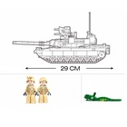 Конструктор Модельки «Танк Brown M1A2 Abrams», 781 деталь - Фото 2