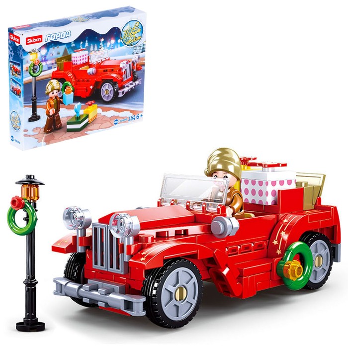 Конструктор «Розовая мечта. Машинка», 153 детали - Фото 1