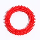 Игрушка "Кольцо с шипами №6", 15,5 см, красная - фото 6504116
