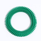 Игрушка "Кольцо с шипами №6", 15,5 см, зелёная - фото 8029248