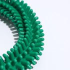 Игрушка "Кольцо с шипами №6", 15,5 см, зелёная - фото 8029249