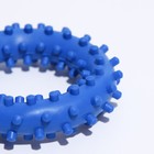 Игрушка "Кольцо с шипами №2", 6,8 см, синяя - Фото 3