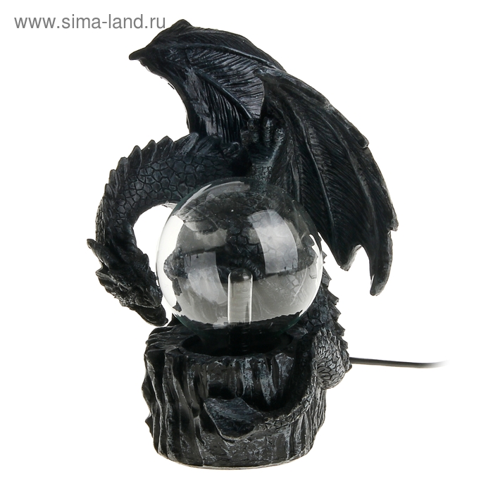 Плазменный шар "Охранник-дракон", 21 см - Фото 1