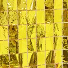 Праздничный занавес 100*200 см., цвет золото - Фото 2