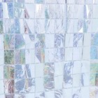 Праздничный занавес голография, 100 × 200 см, цвет серебро - Фото 2