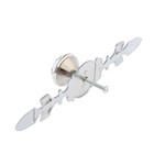 Ручка-кнопка CAPPIO, d=30 мм, L=168 мм, цвет хром - Фото 3