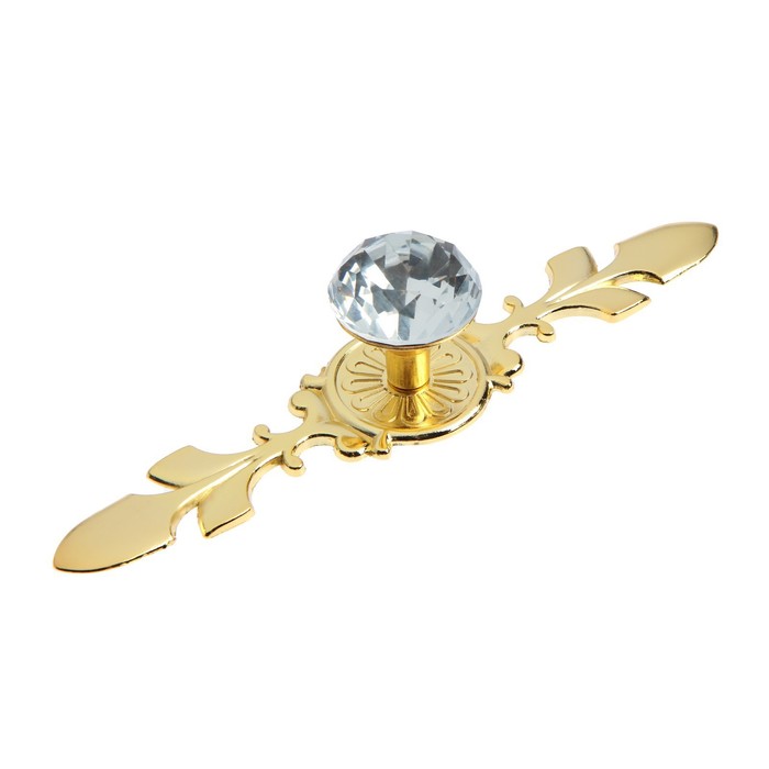 Ручка-кнопка CAPPIO, d=30 мм, L=168 мм, цвет золото