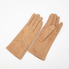 Перчатки женские, безразмерные, без утеплителя, цвет коричневый - фото 9473723