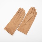Перчатки женские, безразмерные, без утеплителя, цвет коричневый - фото 9473732