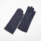 Перчатки женские, безразмерные, без утеплителя, цвет синий - фото 9473768