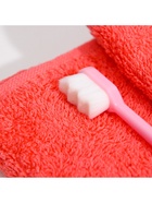 Сверхмягкая зубная щётка, 10000 щетинок, ребристая, розовая - Фото 7