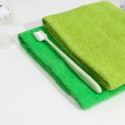 Сверхмягкая зубная щётка, 10000 щетинок, ребристая, зелёная - Фото 2