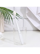 Сверхмягкая зубная щётка, 10000 щетинок, ровная, белая - Фото 5