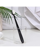 Сверхмягкая зубная щётка, 10000 щетинок, ровная, чёрная - Фото 5