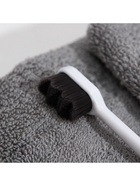 Сверхмягкая зубная щётка, 10000 щетинок, ребристая, белая - Фото 7