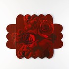 Коробка для печенья, кондитерская упаковка с PVC крышкой, «Розы», 20 х 30 х 8 см - Фото 6