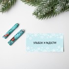 Новогодний шар ёлочный с пожеланиями «Самые теплые пожелания», на Новый год, 30 свитков, d=8 см - Фото 4