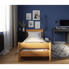 Кровать «Фрида», 70 × 160 см, массив сосны, без покрытия - Фото 2